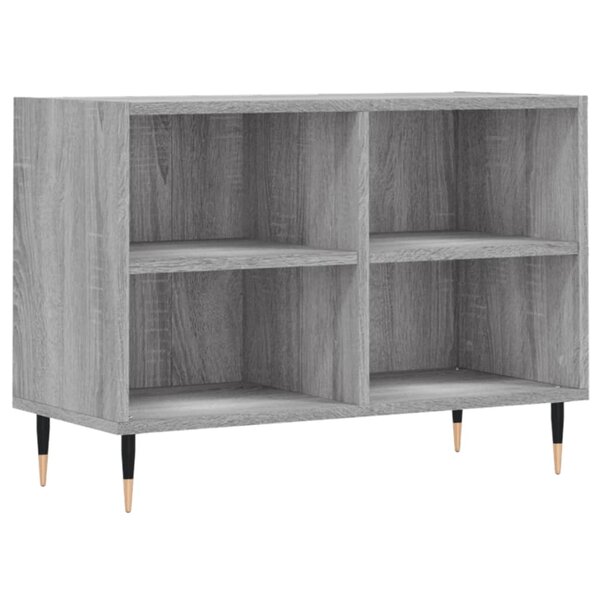 vidaXL Meuble TV sonoma gris 69 5 x 30 x 50 cm bois d'ingénierie