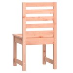 vidaXL Chaises de jardin lot de 2 50x48x91 5 cm bois massif de douglas