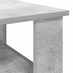 vidaXL Table basse Gris béton 57 x 55 x 45 cm Bois d'ingénierie