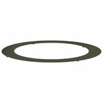vidaXL Anneau d'arbre plat   vert olive  Ø90/120 cm en acier.