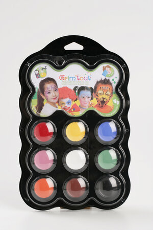 Palette Maquillage enfant 9 couleurs Carnaval