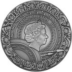 Pièce de monnaie en Argent 80 Dollars g 1000 (1 Kg) Millésime 2022 Gods ARES