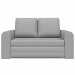 vidaXL Canapé-Lit Gris nuage 148 x 71 x 83 cm tissu