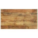 vidaXL Table à dîner 110x60x76 cm Bois de manguier massif
