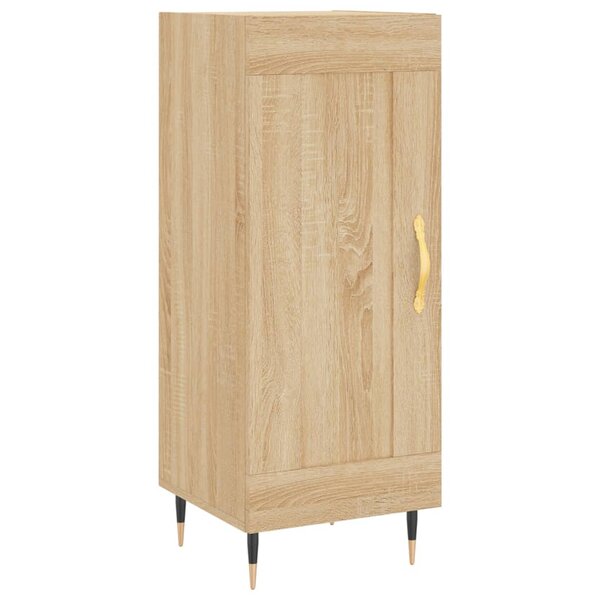 vidaXL Buffet Chêne sonoma 34 5x34x90 cm Bois d'ingénierie