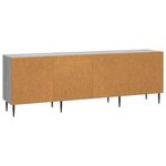vidaXL Meuble TV Sonoma gris 150 x 31 x 50 cm Bois d'ingénierie