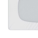 vidaXL Protège-matelas blanc 120x220 cm imperméable