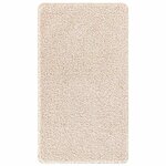 vidaXL Tapis de bain antidérapant Crème 70 x 120 cm PP