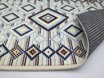Tapis d'intérieur Berbère 120 x 180 cm - Bleu