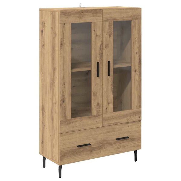 vidaXL Haut Armoire avec tiroir Chêne artisanal 69 5 x 31 x 115 cm