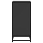 vidaXL Bibliothèque noir 40x35x76 cm bois d'ingénierie