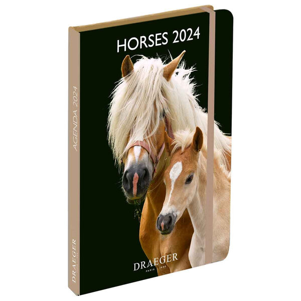 Agenda de poche 2025 - Chevaux - Draeger