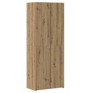 vidaXL Haut Armoire 2 Pièces Chêne artisanal 70 x 42 5 x 185 cm