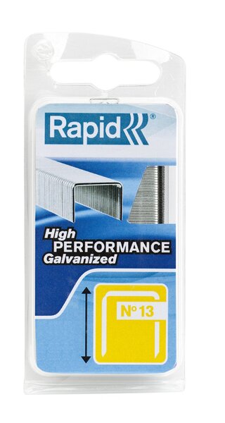 Agrafes 13/6narr. Blister1600Pièces RAPID