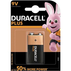 Pile 9V 6LR61 Alcaline MN1604 DURACELL
