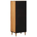 vidaXL Haut Armoire Naturel 40 x 33 x 110 cm Bois de mangue massif