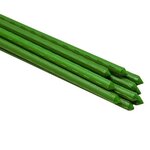 Lot de 10 tuteurs pour plantes et légumes - En fer - Hauteur : 150 cm