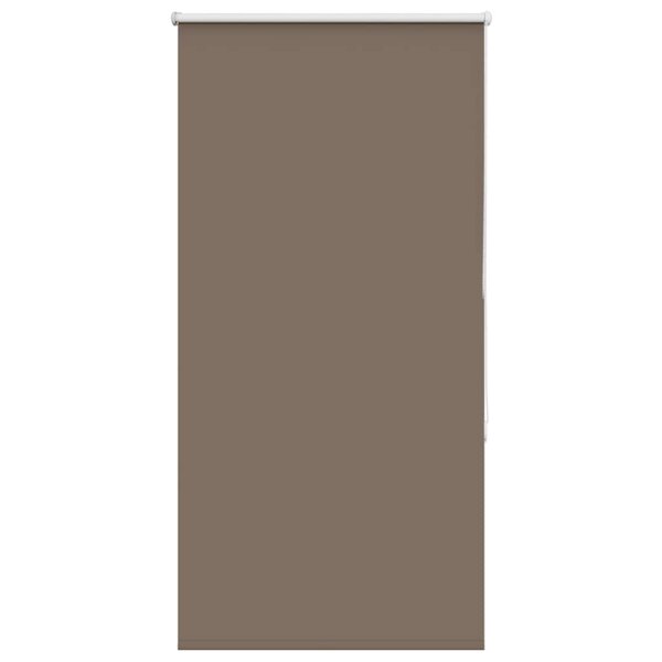 vidaXL Store enrouleur occultant café 80x130cm largeur du tissu 75 7cm