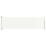 vidaXL Auvent latéral rétractable de patio 180x600 cm Crème