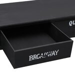 vidaXL Table basse Noir 100x50x45 cm Bois