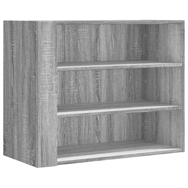 vidaXL Armoire murale sonoma gris 75x35x60 cm bois d'ingénierie
