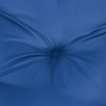vidaXL Coussin de palette bleu 58x58x10 cm tissu