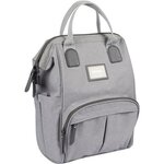 Sac à dos à langer pour bébé Wellington  grande capacité  tapis à langer - Gris
