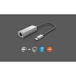 Mobility Lab - ML310435 - Adaptateur USB-C vers Ethernet RJ45- Gris sidéral