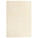 vidaXL Tapis Shaggy à poils longs NAVARRA crème 200x290 cm polyester