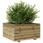 vidaXL Jardinière 90x90x49 5 cm bois de pin imprégné