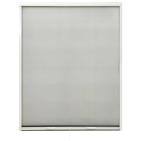 vidaXL Moustiquaire à rouleau pour fenêtres Blanc 150x170 cm