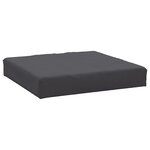 vidaXL Coussin de palette anthracite 60x60x6 cm tissu oxford
