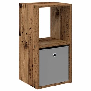vidaXL Table de chevet Bois ancien 35 x 32 x 68 5 cm Bois d'ingénierie
