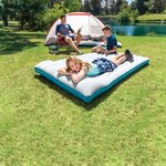 INTEX Matelas de Camping Gonflable - 2 places - Gris