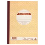 Manifold autocopiant Facture", double exemplaires 21x14,8 cm, 50 pages (paquet 5 unités)"