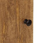 vidaXL Armoire de salle de bain murale 38x33x48cm bois massif manguier