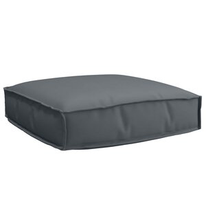vidaXL Coussin Tissu Oxford Anthracite 60 x 60 x 12 cm