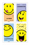 Carnet de 12 timbres - SmileyWorld - Lettre Verte