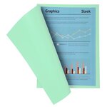 Paquet de 100 chemises JURA 250 en carte 240 grammes vert clair EXACOMPTA