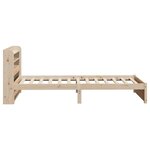 vidaXL Cadre de lit avec tête de lit sans matelas 90x200 cm