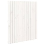 vidaXL Tête de lit murale Blanc 95 5x3x110 cm Bois massif de pin