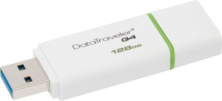 Cle USB Kingston DataTraveler G4 128 Go - USB 2.0 / USB 3.0 - ESIStore