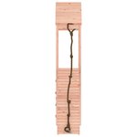 vidaXL Maisonnette de jeu avec mur d'escalade bois massif Douglas