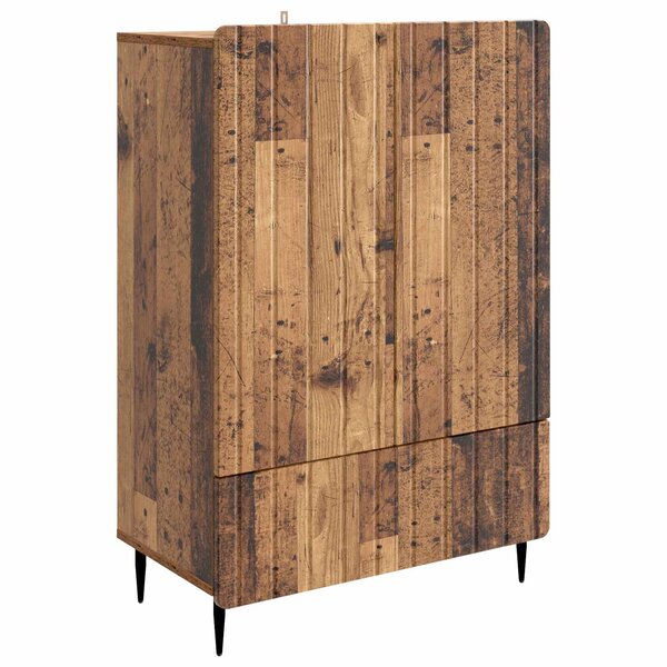 vidaXL Buffet Bois ancien 66 x 34 5 x 97 cm Bois d'ingénierie