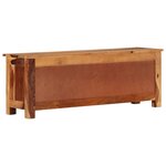 vidaXL Meuble TV 110x30x40 cm Bois solide