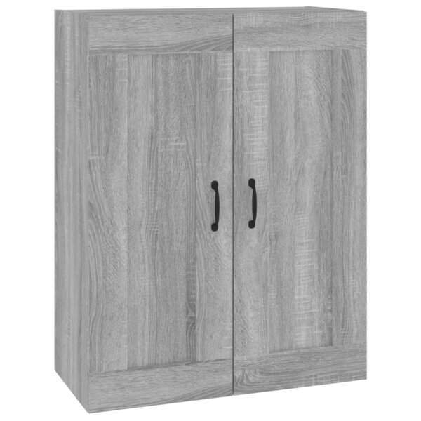 vidaXL Armoire murale suspendue Sonoma gris 69 5x32 5x90 cm