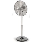 Domo ventilateur sur pied 40 cm 50 w chromé do8132