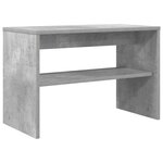 vidaXL Meuble TV Gris béton 60 x 30 x 40 cm Bois d'ingénierie
