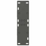 vidaXL Pieds de table à manger en forme de A 2 pièces Anthracite 60 x (72-73) cm Acier