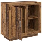 vidaXL Buffet Bois ancien 80 x 40 x 75 cm Bois d'ingénierie